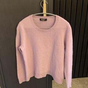 21. Cashmere sweater by Lord & Taylor - lilac